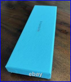 Rare TIFFANY & CO. 925 sterling silver pen Engraved WithNYC Address & Pouch & Box