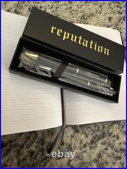 Rare Taylor Swift Reputation Tour Writing Journal & Two-Pen Set Official & New