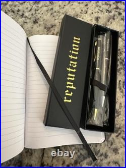 Rare Taylor Swift Reputation Tour Writing Journal & Two-Pen Set Official & New