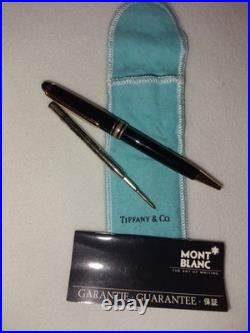 Rare Tiffany & Co. Montblanc Meisterstuck 164 Ballpoint Pen Needs New Refill