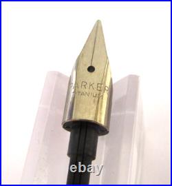 Rare Titanium Nib and Feed for Parker 75 Fountain Pen New Old Stock PA32
