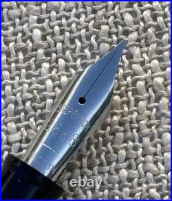 Rare Unusual 1950's Esterbrook LJ Fountain Pen, Thin Striped Red, 2668 Nib, Med