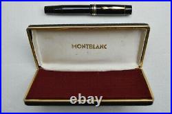 Rare Vintage 1940s Montblanc Masterpiece L139 Fountain Pen 14C OB OBBB Flex Nib