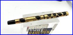 Rare Vintage CAREY Secretary Fountain Pen GF Filigree Overlay 14K Fine nib