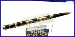 Rare Vintage CAREY Secretary Fountain Pen GF Filigree Overlay 14K Fine nib