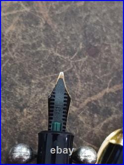 Rare Vintage Geha 14 CT Gold BB Flex Nib Fountain Pen