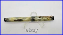 Rare Vintage Japanese SEITOW Fountain Pen, Aoshima MFG. Co, 14k Gold Nib
