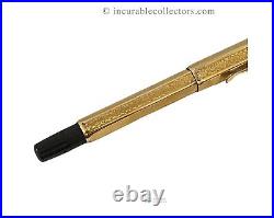 Rare Vintage Montblanc Gold R Eyedropper Fountain Pen 1920