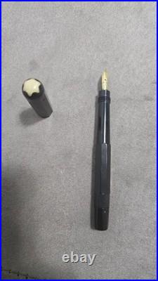 Rare Vintage Montblanc No. 1 Octagonal Safety Pen 14K Gold No. 1 Nib