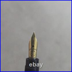 Rare Vintage Montblanc No. 1 Octagonal Safety Pen 14K Gold No. 1 Nib