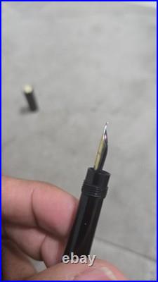 Rare Vintage Montblanc No. 1 Octagonal Safety Pen 14K Gold No. 1 Nib