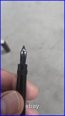 Rare Vintage Montblanc No. 1 Octagonal Safety Pen 14K Gold No. 1 Nib