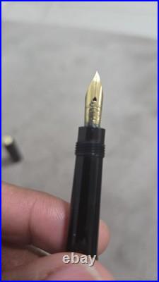 Rare Vintage Montblanc No. 1 Octagonal Safety Pen 14K Gold No. 1 Nib