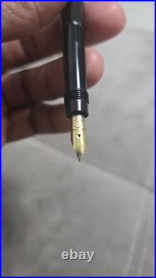 Rare Vintage Montblanc No. 1 Octagonal Safety Pen 14K Gold No. 1 Nib