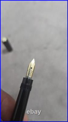 Rare Vintage Montblanc No. 1 Octagonal Safety Pen 14K Gold No. 1 Nib