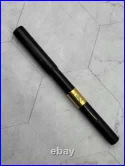Rare Vintage Paul E Wirt Fountain Pen 14K Gold Semi Flex Nib Lever Fill Band