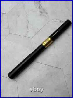 Rare Vintage Paul E Wirt Fountain Pen 14K Gold Semi Flex Nib Lever Fill Band