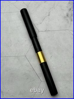 Rare Vintage Paul E Wirt Fountain Pen 14K Gold Semi Flex Nib Lever Fill Band
