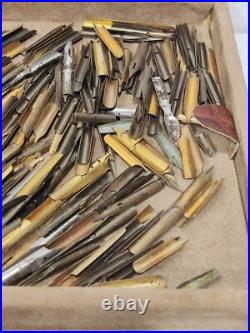 Rare Vintage Writing Dip Pen New Nibs Antique Calligraphy Collectors Tools