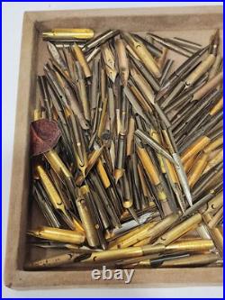 Rare Vintage Writing Dip Pen New Nibs Antique Calligraphy Collectors Tools