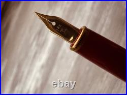 Rare Voyage Japanese Fountain Pen Set With A 14k Gold Nib In Case And Box