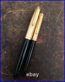 Rare Vtg Columbus Extra 140 Fountain Pen And BP (14 CT Gold Nib)