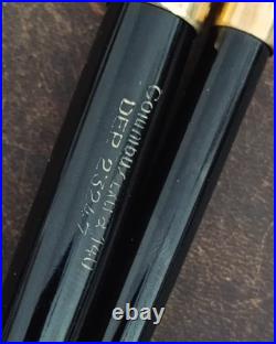 Rare Vtg Columbus Extra 140 Fountain Pen And BP (14 CT Gold Nib)