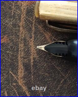 Rare Vtg Columbus Extra 140 Fountain Pen And BP (14 CT Gold Nib)