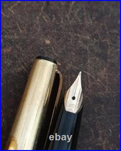 Rare Vtg Columbus Fountain Pen And BP (14 CT Gold Nib)