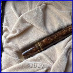 Rare Vtg Fountain Pen / Ball 14 Kt STATED EXOTIC MUST C Luxury Beverly Hills #G