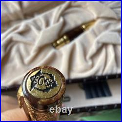 Rare Vtg Fountain Pen / Ball 14 Kt STATED EXOTIC MUST C Luxury Beverly Hills #G