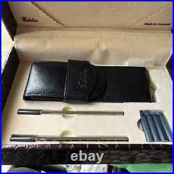 Rare Vtg Fountain Pen / Ball 14 Kt STATED EXOTIC MUST C Luxury Beverly Hills #G