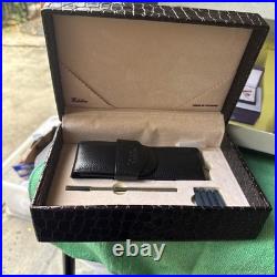 Rare Vtg Fountain Pen / Ball 14 Kt STATED EXOTIC MUST C Luxury Beverly Hills #G