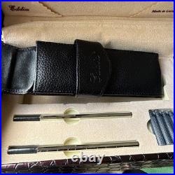 Rare Vtg Fountain Pen / Ball 14 Kt STATED EXOTIC MUST C Luxury Beverly Hills #G