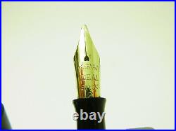Rare WATERMAN´s 0952 1/2V BCHR Fountain Pen FLEXY 14ct B Nib M to BBB