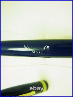 Rare WATERMAN´s 515 D Blue Fountain Pen FLEXY 14ct M Nib F to BB SERVICED