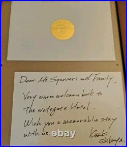 Rare Watergate Hotel Luxury Suite Amenity Kit I Stole This Pen (New!)