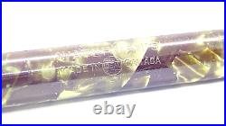 Rare! Waterman 32 1/2 Pen, Blue Marble, Semi Flex, 14k Fine Nib, Canada