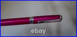 Rare Waterman Exception Fountain Pen Pink Lacquer 18 Carat Solid Gold Nib Rare Waterman Exception Fountain Pen Pink Lacquer 18 Carat Solid Gold Nib