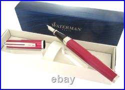 Rare Waterman Exception Slim Fountain Pen 18K Gold New Stock GIL11