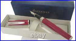 Rare Waterman Exception Slim Fountain Pen 18K Gold New Stock GIL11