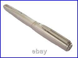 Rare Waterman Fountain Pen In Silver Exceptional Model New Old Stock GIL6