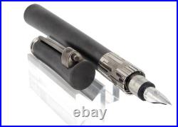 Rare Waterman Serenity Fountain Pen In Titanium And Silver New Stock Gil9