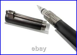 Rare Waterman Serenity Fountain Pen In Titanium And Silver New Stock Gil9