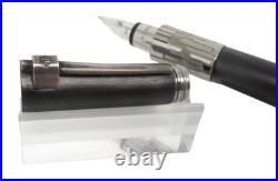 Rare Waterman Serenity Fountain Pen In Titanium And Silver New Stock Gil9