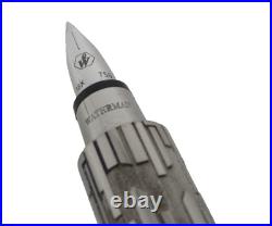 Rare Waterman Serenity Fountain Pen In Titanium And Silver New Stock Gil9