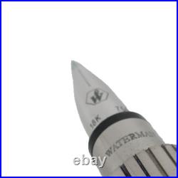 Rare Waterman Serenity Fountain Pen In Titanium And Silver New Stock Gil9