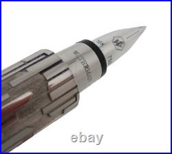 Rare Waterman Serenity Fountain Pen In Titanium And Silver New Stock Gil9