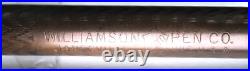 Rare Williamson Bchr Fountain Pen Brown Eyedropper 14k Williamson Nib E Rare Williamson Bchr Fountain Pen Brown Eyedropper 14k Williamson Nib E
