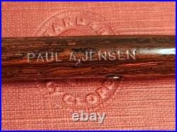 Rare Wood Grain Ebonite The Lakeside Fountain Pen Montgomery Ward 14k Gold NIB